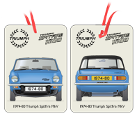 Triumph Spitfire MkV 1974-80 Air Freshener